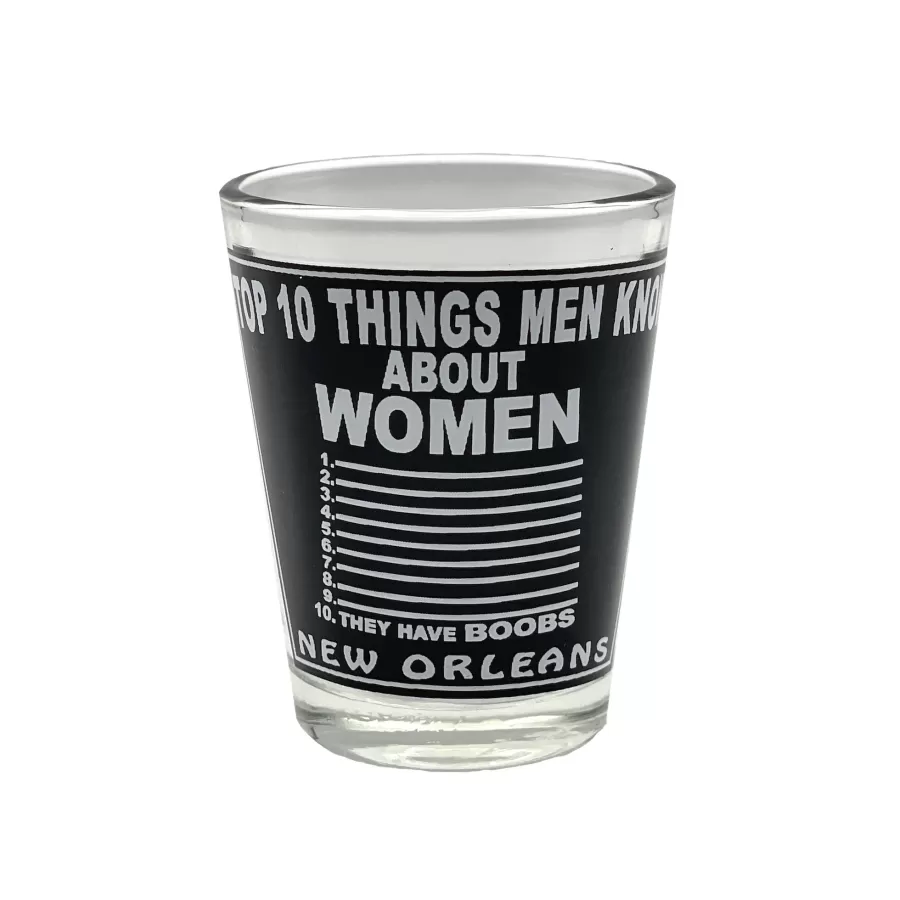 Top Ten Shot Glass
