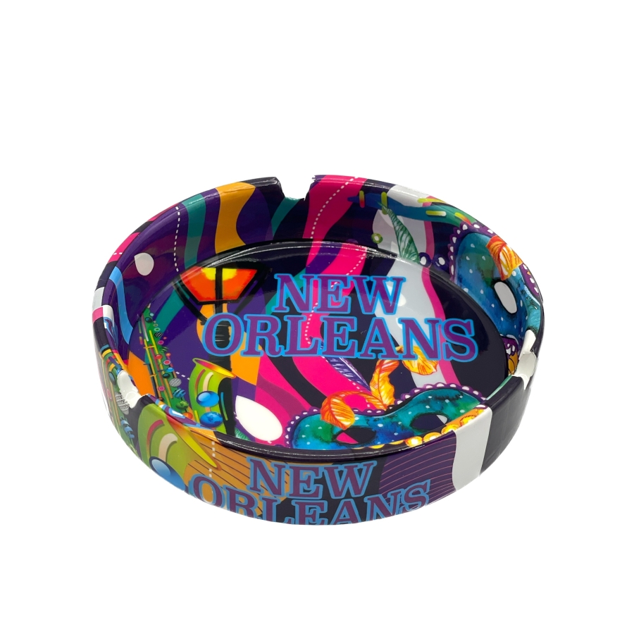 Abstract 5-Inch Ashtray