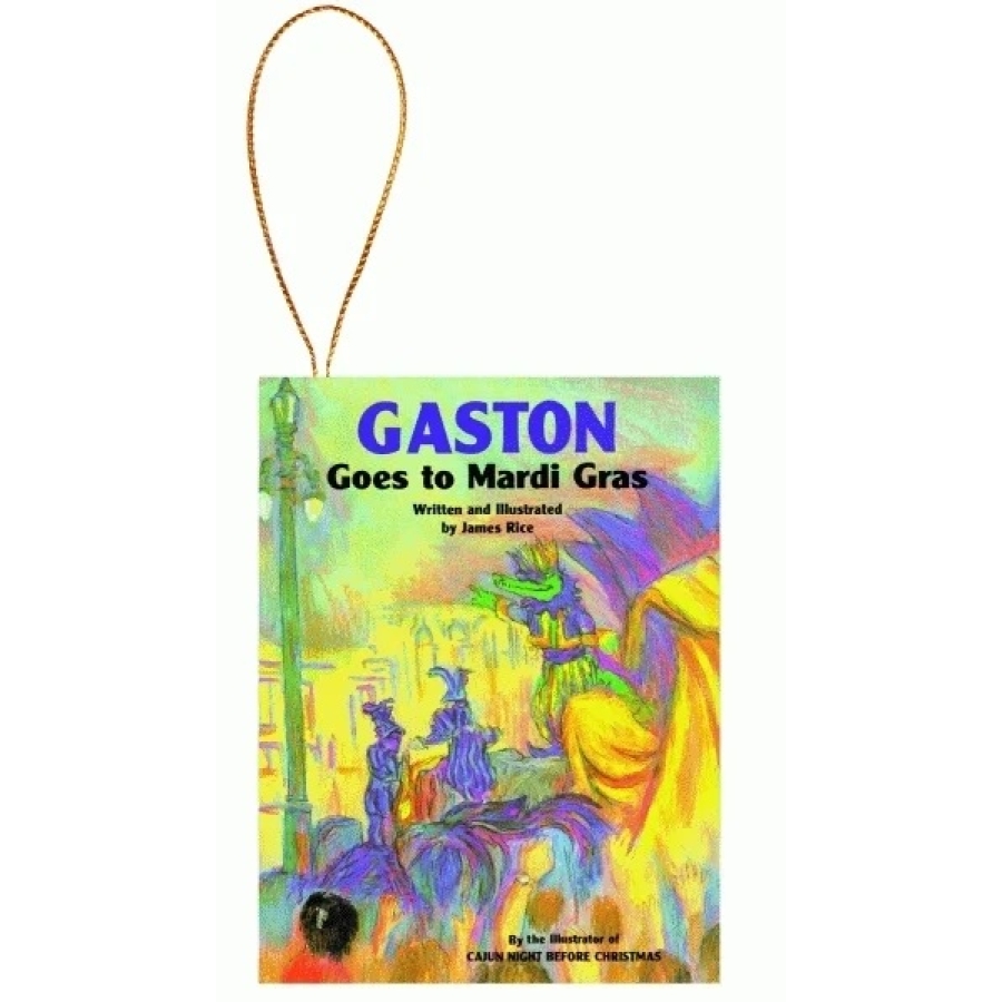 Gaston Goes to Mardi Gras ORNAMENT